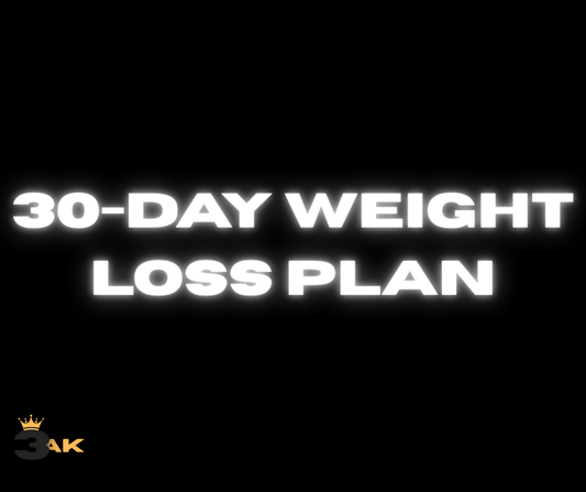 3AK 30-Day Weight Loss Plan